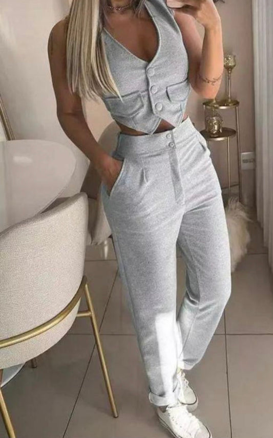 Vest and Pants Set