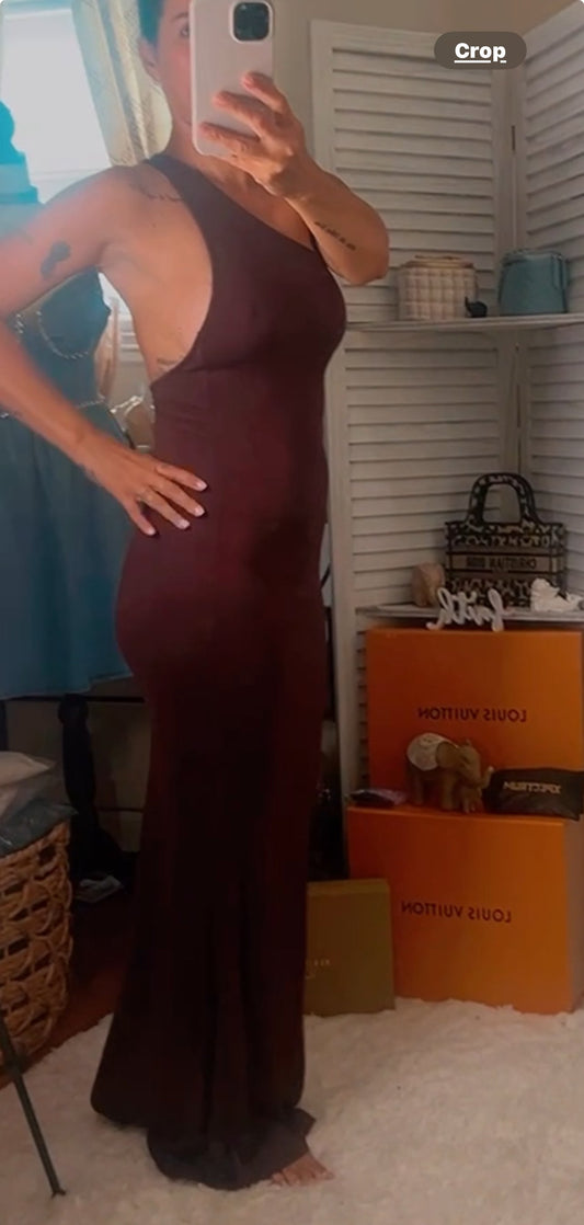 Brown Bodycon Dress